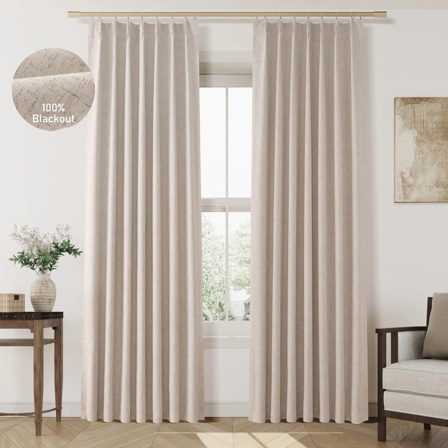 Pinch Pleated Curtains